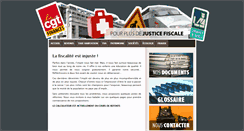 Desktop Screenshot of justicefiscale.fr